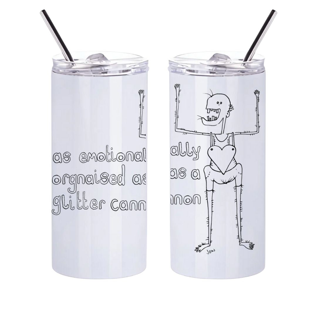 As Emotionally Organised As A Glitter Cannon